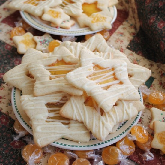 Butterscotch Eggnog Stars