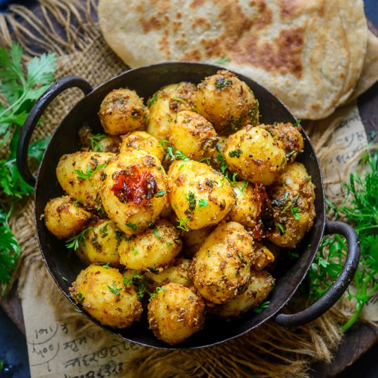 Masala Baby Potato Roast