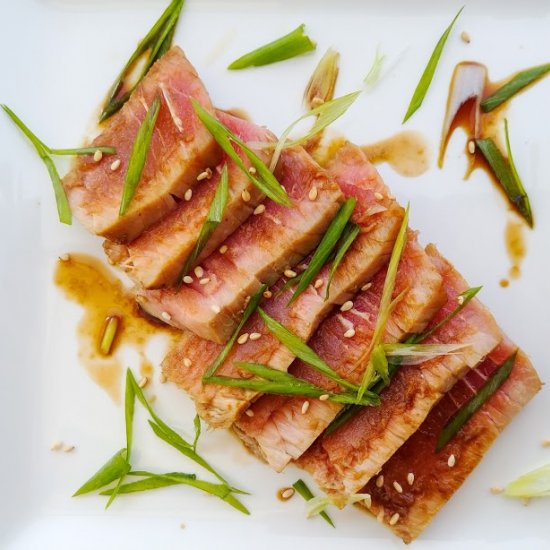 Tuna with Ponzu Sauce