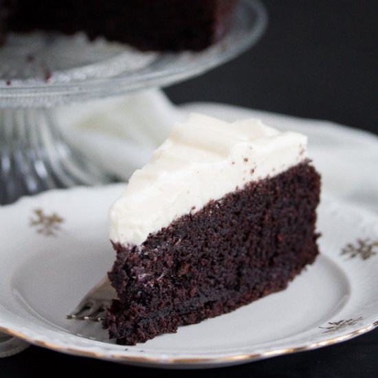 Chocolate Cake with Frosting