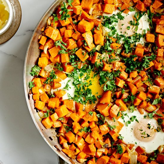 Simple Sweet Potato Hash