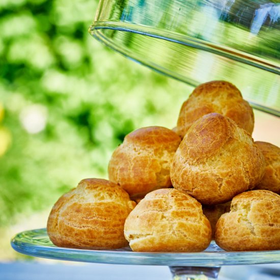 Garlic & Herb Savory Profiteroles