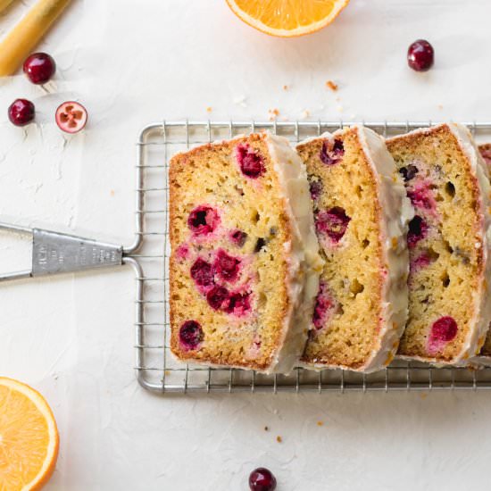 The easiest cranberry orange bread