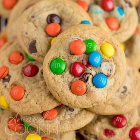 Chocolate Chip M&M Cookies