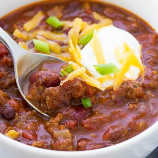 Slow Cooker Chili