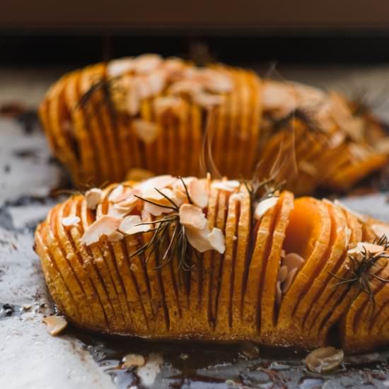 Hasselback Butternut Pumpkin