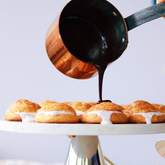 Breakfast Yogurt Profiteroles