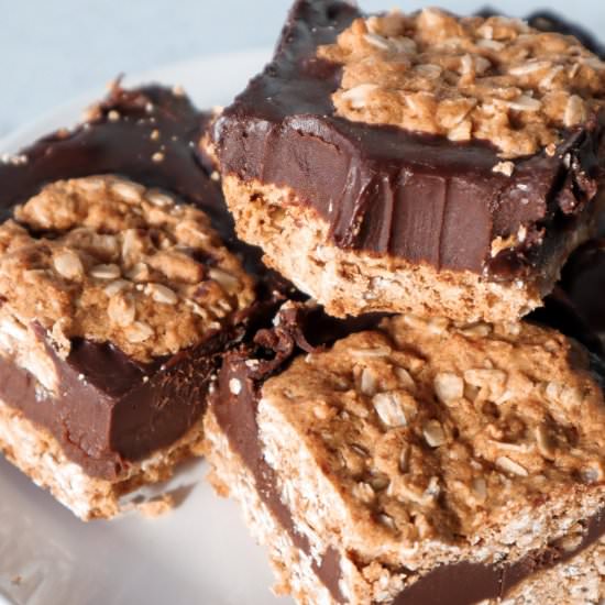 Oat Fudge Bars