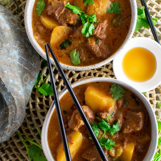 Beef and Potato Massaman Curry