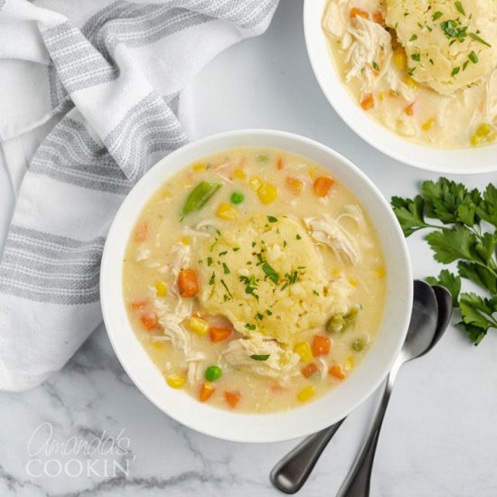 Crockpot Chicken and Dumplings