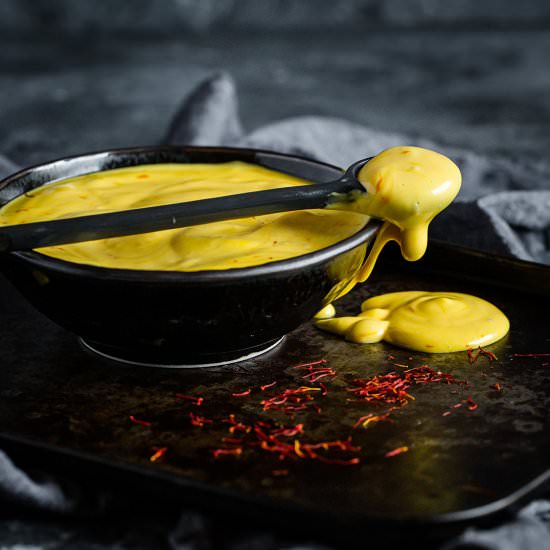 Homemade Saffron Mayonnaise