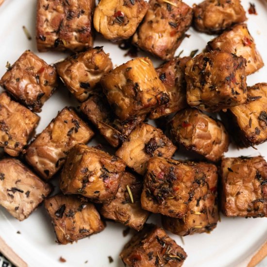 Easy Italian Seasoned Tempeh