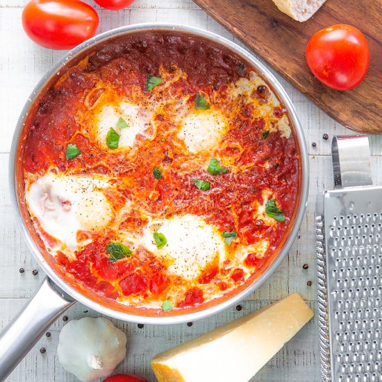 AUTHENTIC EGGS IN PURGATORY RECIPE