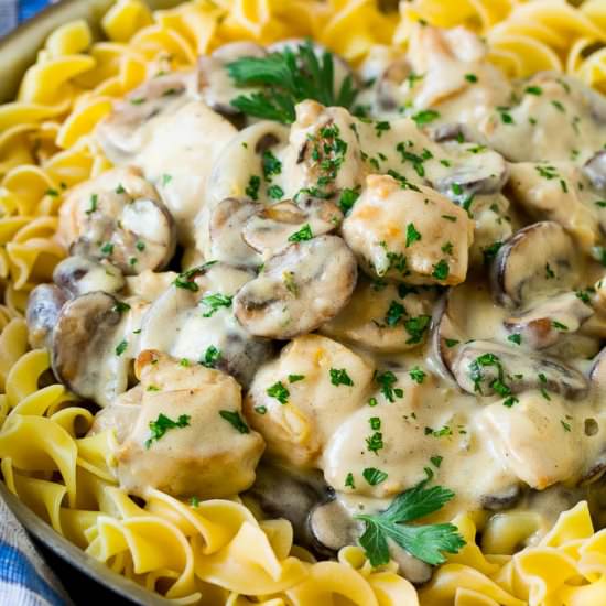 Chicken Stroganoff