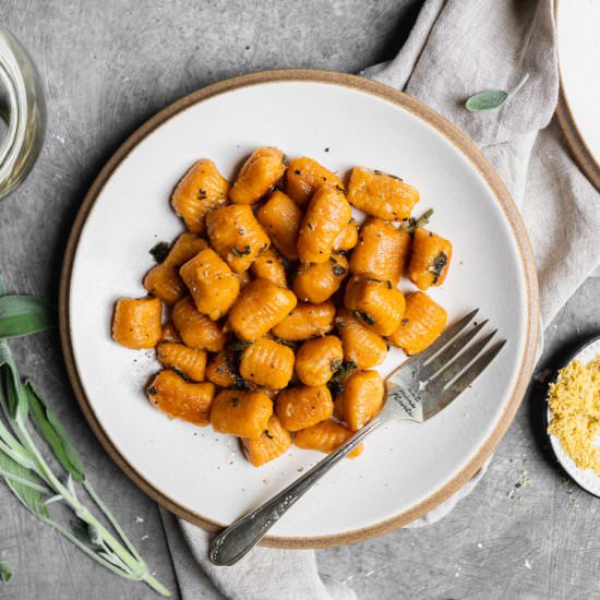 4-Ingredient Pumpkin Gnocchi