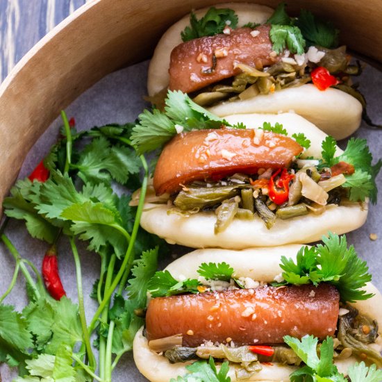 Taiwanese Pork Belly Bao (Gua Bao)