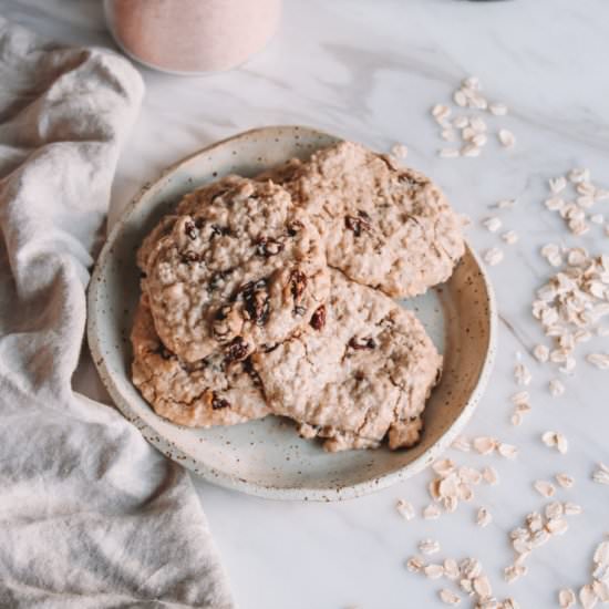 Gluten-free Oatmeal Raisin Cookies