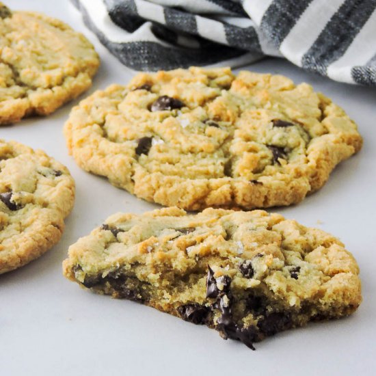 Browned Butter Choc Chip Cookies