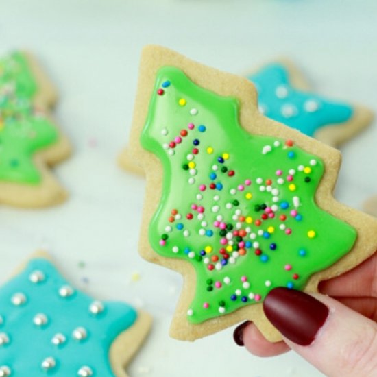 Gluten-Free Holiday Sugar Cookies