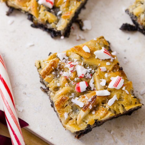 Peppermint Magic Bars