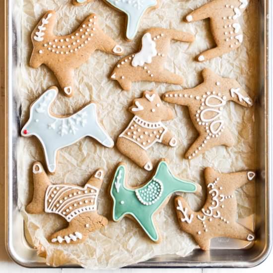 Swedish Pepparkakor Cookies