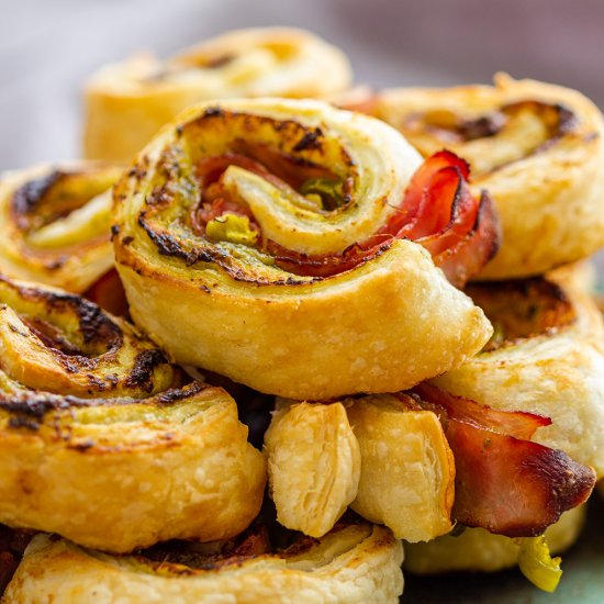 ham & jalapeno air fryer pinwheel