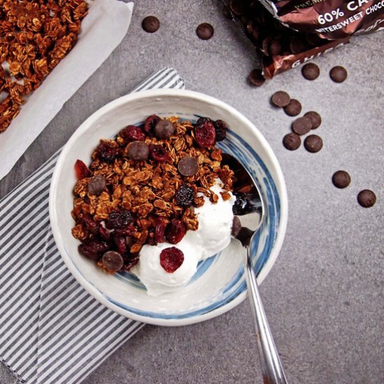 Orange Chocolate Granola