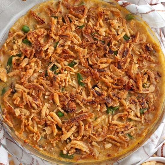 Vegan Green Bean Casserole