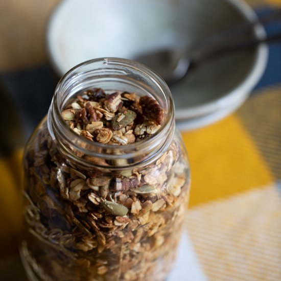 Loaded Peanut Butter Powder Granola