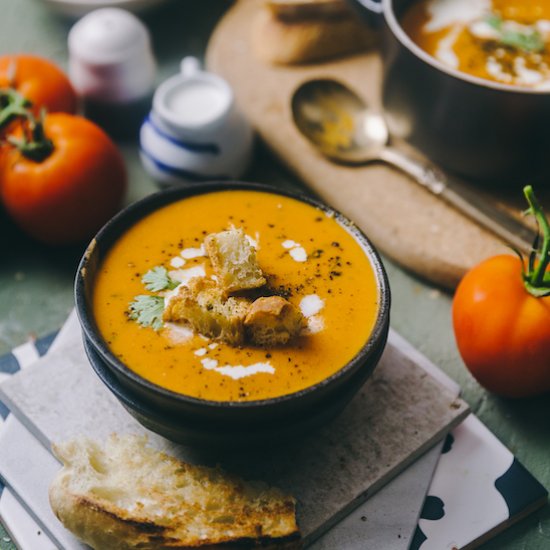 Tomato Shorba – Spiced Tomato Soup