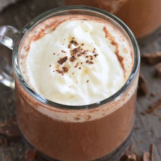 Red Wine Hot Chocolate