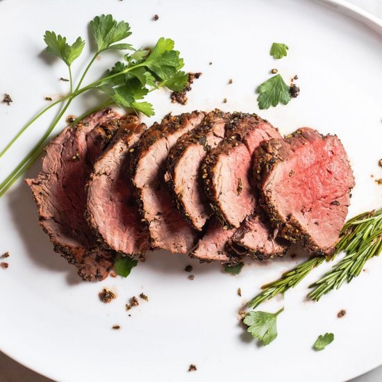 Herb Crusted Beef Tenderloin