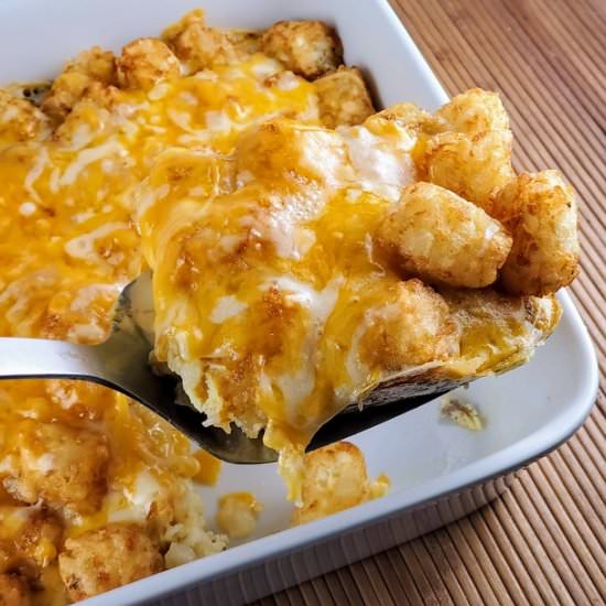 Tater Tot Breakfast Casserole