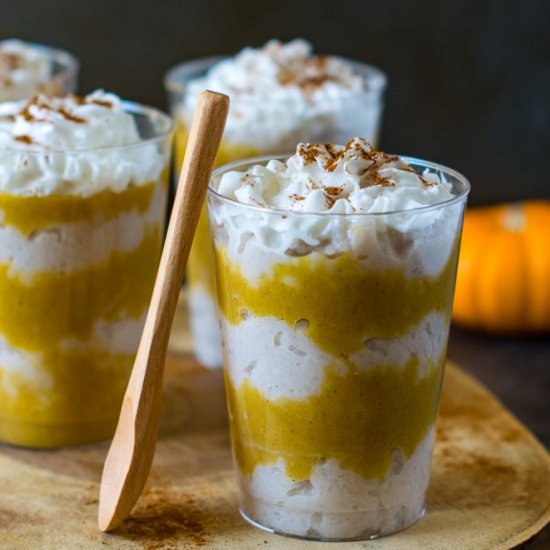 Pumpkin Pie Rice Pudding Trifle