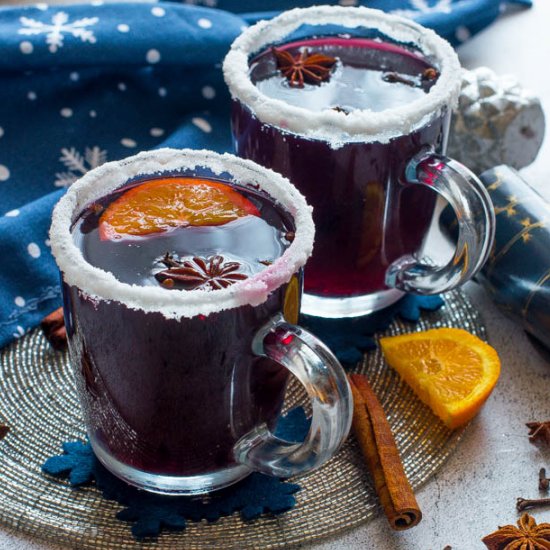 Non alcohol mulled wine