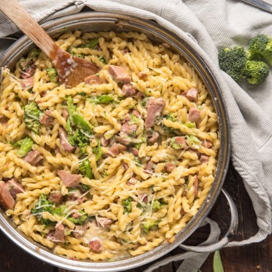 Creamy Ham Pasta