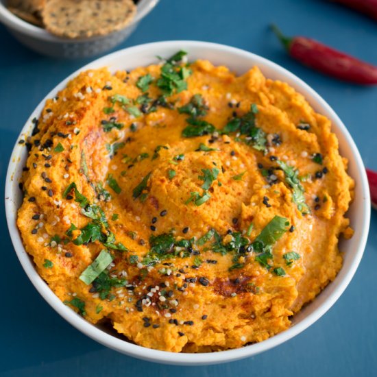 Roasted Carrot Hummus