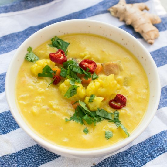 Curried Cauliflower Chowder