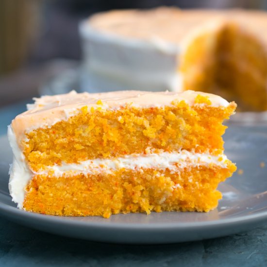 Orange Creamsicle Cake