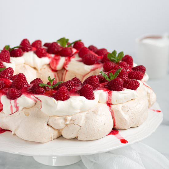 Best Christmas Wreath Pavlova