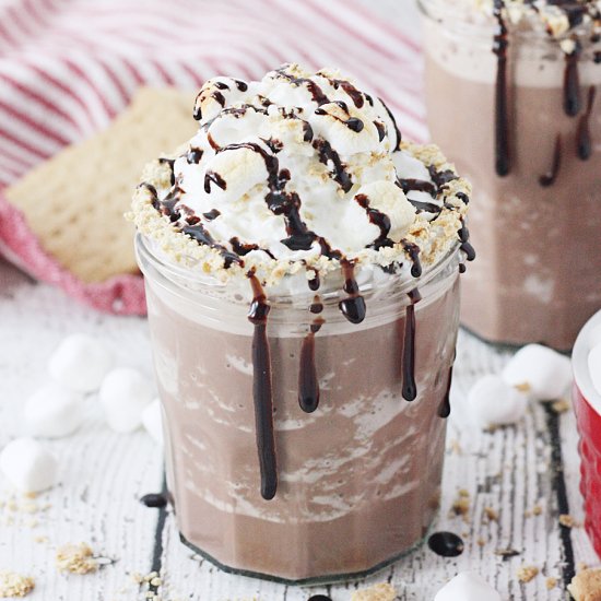 S’mores Frozen Hot Chocolate