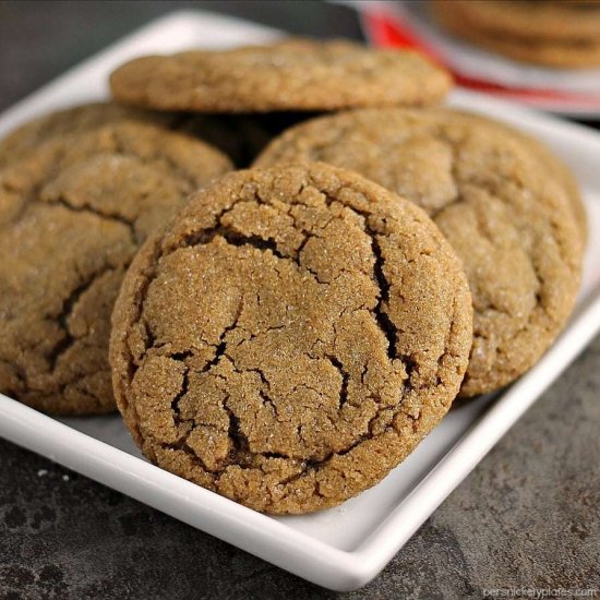 Soft & Chewy Ginger Snaps