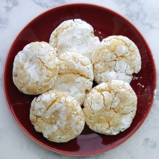 Gooey Butter Cookies (from scratch)