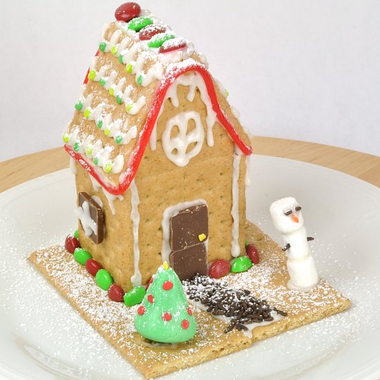 Graham Cracker “Gingerbread” House