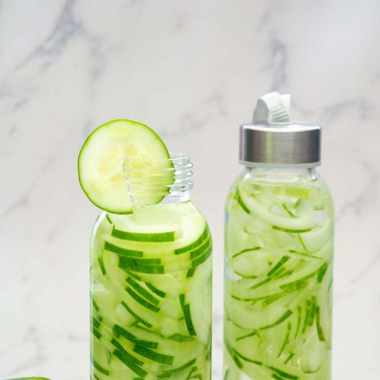 Healthy Cucumber Water Recipe