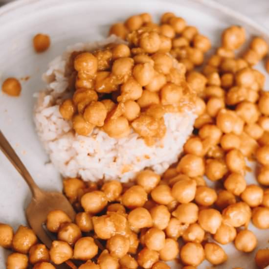 Curried Chickpeas