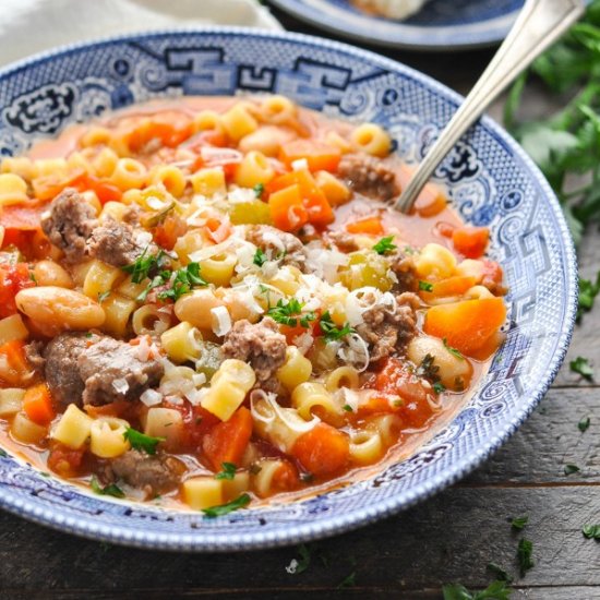 Pasta Fagioli Soup