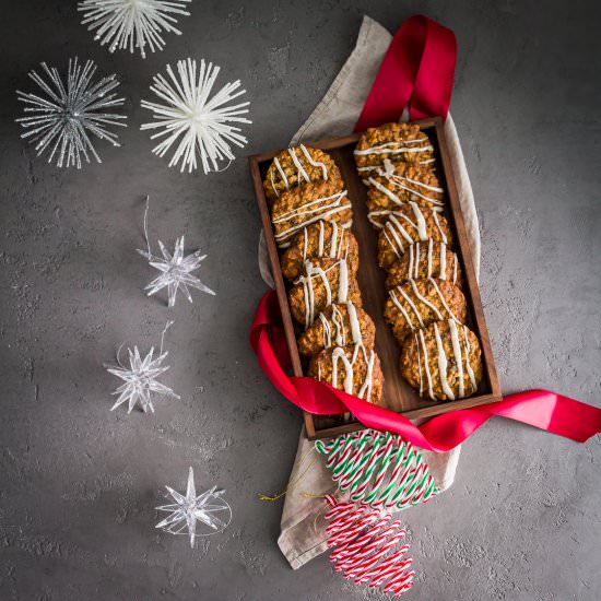 Oatmeal Raisin Maple Bourbon Cookie