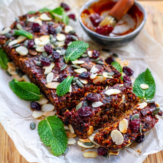 Mushroom Nut Roast