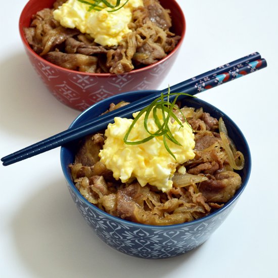 Gyudon Beef Bowl